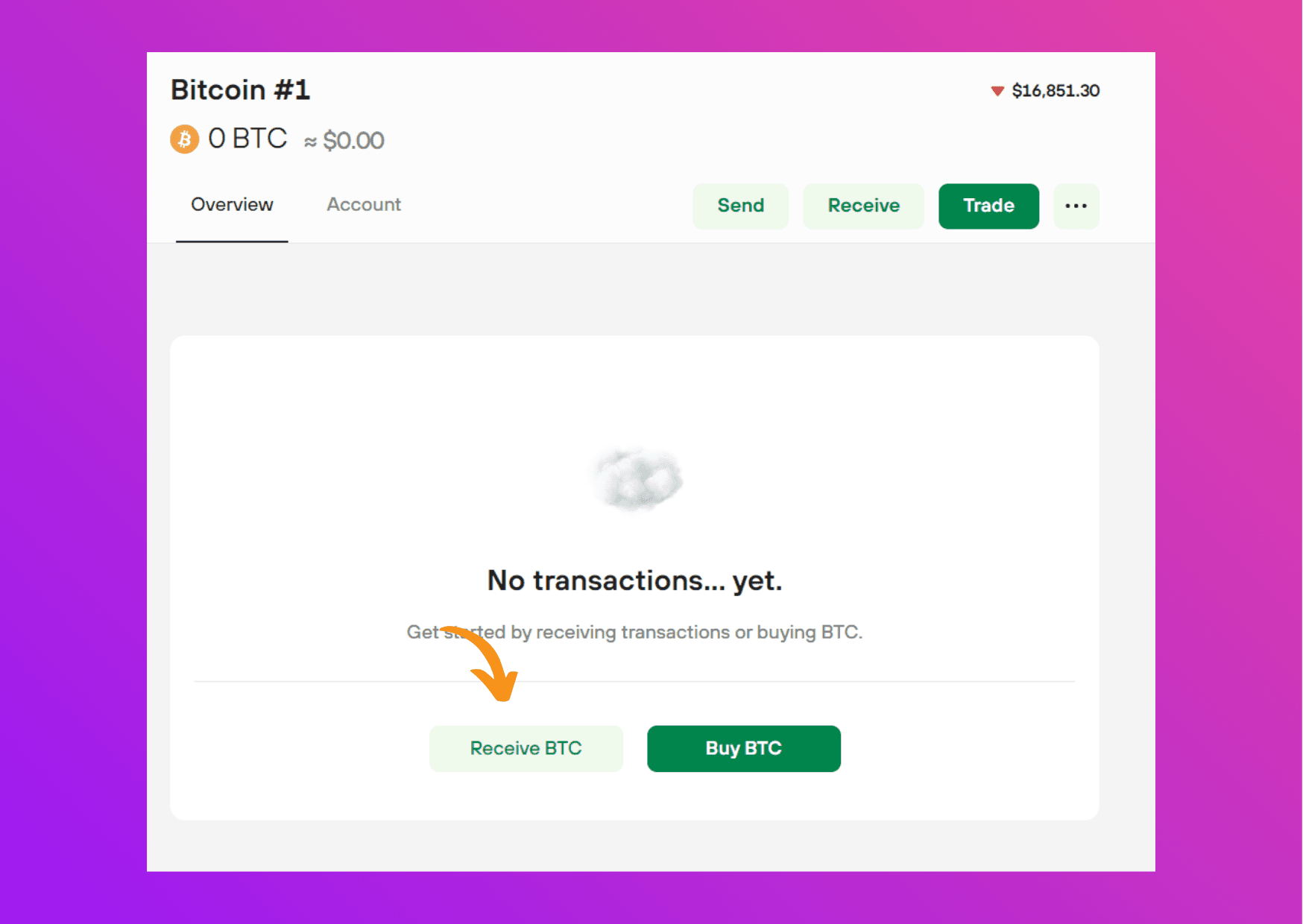 Screen capture Trezor Suite ethereum account