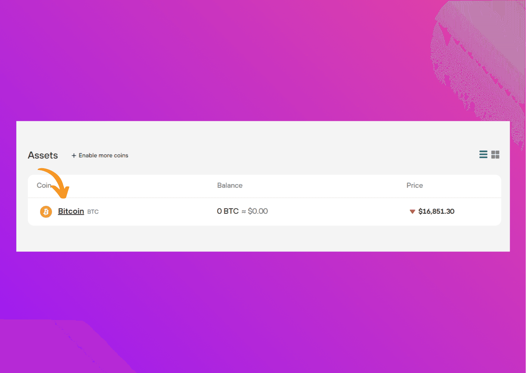 Screen capture Trezor Suite selection ethereum account