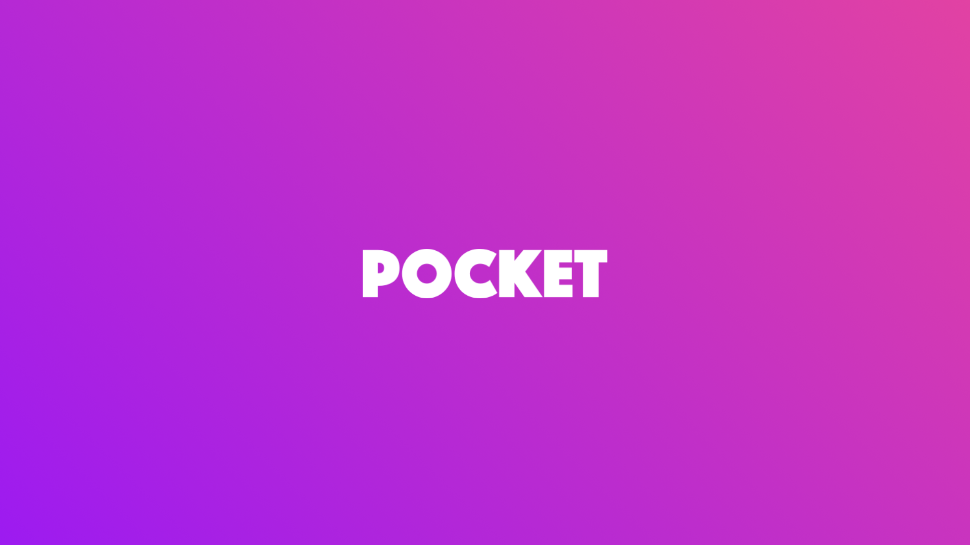 Schriftzug POCKET, das Logo von Pocket Ethereum
